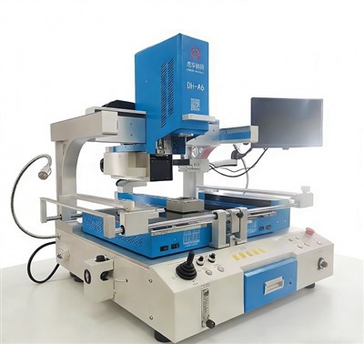 Hetelucht nabewerkingsstation